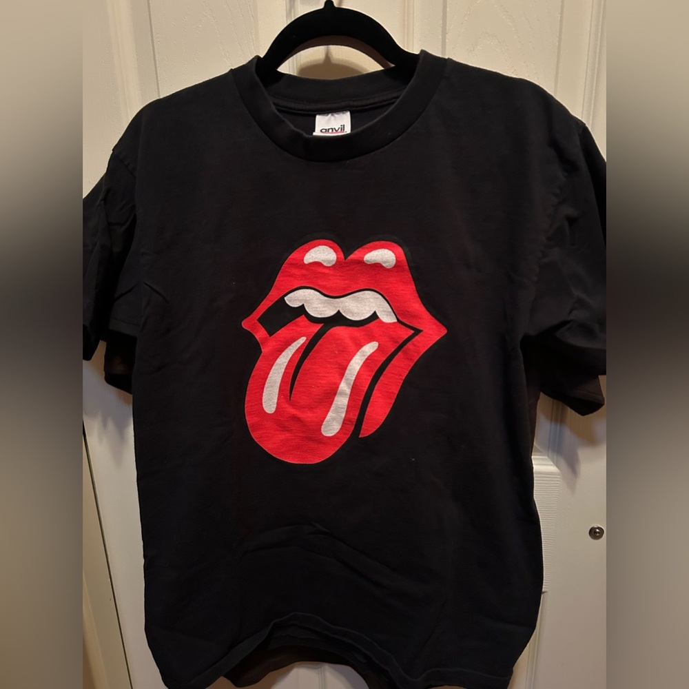 Rolling Stones 1997 Bridges to Babylon Tour Concert Tee Size L. Great shape!